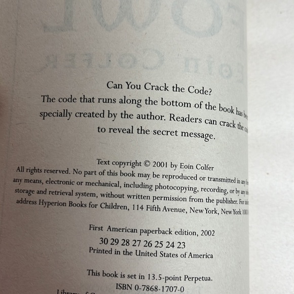 Artemis Fowl The Criminal Mastermind Collection 3 BOOKS - Picture 5 of 16